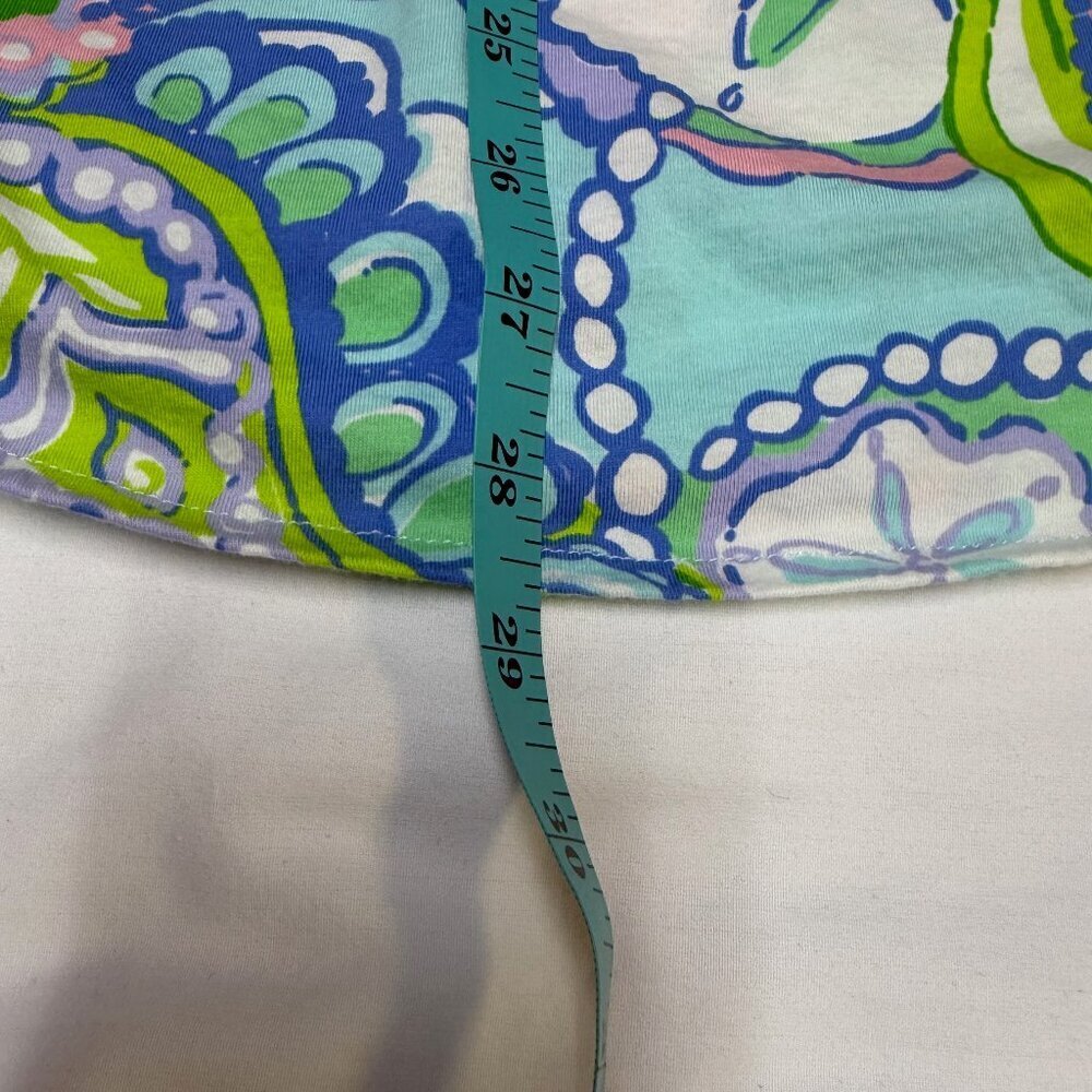 Lilly Pulitzer Strapless‎ Dress Medium Multi Shell Me About It EUC - Picture 11 of 11